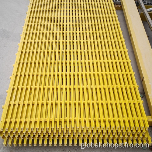 Perforated Mesh Grate Fiberglass pultrusion products plastic grids for stability of foundation Supplier